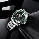 Top Luxury Design New 40mm Men Automatic Mechanical Watches Luxury NH35A / 8215 Stainless Steel Waterproof Wristwatch