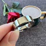 New Arrival Multicolor Shiny Polish Tungsten For Men and Women Comfort Fit Trendy Wedding Ring - The Jewellery Supermarket