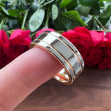 Beautiful Polished Brushed Finish 6MM 8MM Men Women Wedding Tungsten Carbide Rings