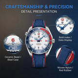 Luxury Brand 100M Waterproof Sapphire Glass Stainless Steel Japanese Movement Watch