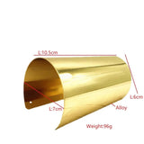 New Simple Design Smooth Big Gold Colour Bangle Bracelets for Women - Statement Cuff Jewellery - The Jewellery Supermarket