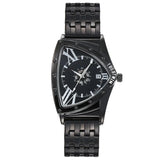Luxury Classic Brand Multicolour Triangle Quartz Wristwatches -  Dial wth Roman Numerals Business Mens Wristwathes