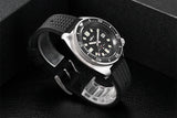 200M Waterproof 2115 Movement Ceramic Bezel Sapphire Crystal Luminous Diver Watch