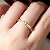 Fabulous Twist Shank VVS1 D Colour Moissanite Full Eternity Rings Fine Jewellery