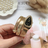 Popular Creative Snake Shaped Women's Quartz Analogue Watches - Women's Bracelets Personalized Wristbands For Women