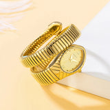 Famous Brand Dress Jewellery Fashion Quartz Snake Watch For Women