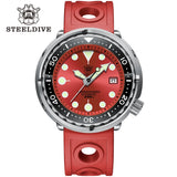 Automatic Dive Stainless Steel 300m Water Resistant Ceramic Bezel Sport Tuna Watch