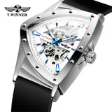 New Arrival Transparent Automatic WatchLuxury Silicone Strap Waterproof Luminous Fashion Mechanical Watches for Men