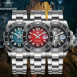 Top Brand Ceramic Bezel Colorful Dial Quartz Watches 200m Waterproof BGW9 Luminous Diver Watch For Men