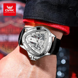 New Arrival Famous Brand Men's Watch Casual Fashion Triangle Large Dial Quartz Watch for Men.Ideal Gift