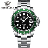 Hot Selling SD1953 Ceramic Bezel 41mm Steeldive 30ATM Water Resistant NH35 Automatic Top Brand Mens Dive Watch