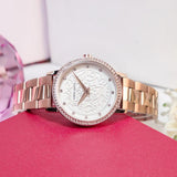 Elegant Top Layer Cowhide or Stainless Steel Strap Luxury Watch Quartz Movement 3ATM Waterproof Ladies Watches