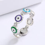 Fashion Colourful Enamel Handmade Enamel Epoxy Ring
