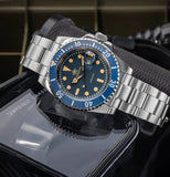 Mineral Glass 200m Water Resistance Luminous Hands/Markers 41mm Men's Quartz Watch