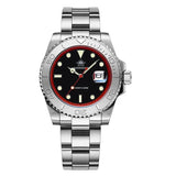 Luxury Stainless Steel Black Dial Green Bezel AD2040 20Bar Waterproof BGW9 Luminous Quartz Mens Wristwatches