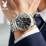 Best Selling Fashion Luxury Top Brand Quartz Watch Original Stainless Steel Multifunction Waterproof WristWatches
