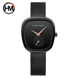 New Luxury Elegant Multifunction Ladies Watches. New Barrel Design Waterproof Quartz Wristwatches for Women