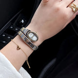 Luxury Snake Shaped Brass Strap Personality Waterproof Quartz Ladies Watches