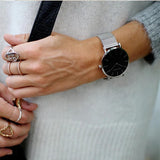 Best Price Elegant Women Watches Japan Quartz Movement Waterproof Rose Gold Stainless Steel Mesh Ladies watches