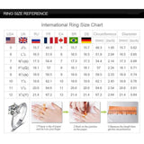 3.6ct 5 Stones D Color VVS1 Moissanite Diamond Sterling Silver Eternity Rings for Women Wedding Engagement Jewellery