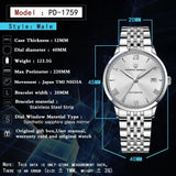 New Top Brand Luxury Mechanical Watches with Sapphire Glass NH35 10Bar Waterproof Automatic Business Watches for Men - The Jewellery Supermarket