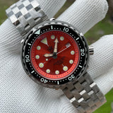 Automatic Dive Stainless Steel 300m Water Resistant Ceramic Bezel Sport Tuna Watch