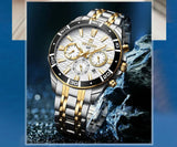 New Top Brand Waterproof Sport Stainless Steel Business Quartz Wristwatches for Men - Ideal Gifts - The Jewellery Supermarket