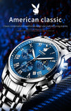Luxury Top Brand Casual Business Watches - Stainless Steel Waterproof Quartz High Quality Men's Watches