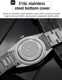 Luxury Brand Men's Analog Watch BGW9 Luminous Ceramic Bezel Bubble Mirror Glass 200m Diver's Watch  Quartz Watches