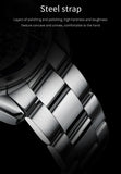 Luxury High Quality Top Brand Stainless Steel Automatic Mechanical Original Fashion Business Watches for Men