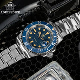 Top Brand New Blue/Green Ceramic Bezel Diving 200m Luminous 41mm Automatic Date Diver Quartz Wristwatch - ideal Gift