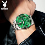 High Quality Fashion Luxury Multifunction Original Waterproof Stainless Steel Quartz Luxury Brand Wrist Watches