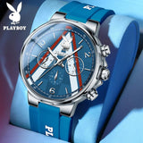 New Arrival Classic FashionSilicone Strap Luxury Top Brand Waterproof High Quality Trend Quartz Watches for Men