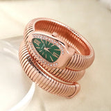 Awesome Unique Design Cross-Border Snake Shape Women's Fashion Watch - Creative Quartz Bracelet Watch