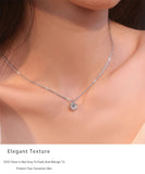 Amazing 1-2ct D Colour  Sparkling Moissanite Diamonds Necklaces - Sterling Silver Fashion Luxury Jewellery for Women