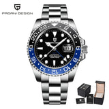 LUXURY DESIGN V3 GMT Mechanical Ceramic bezel Sapphire Crystal Stainless Steel Waterproof Automatic ﻿Mens Watches