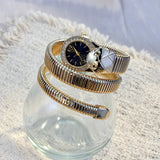 New Dainty Elegant Snake-Biting Design for Fashion Appeal Jewellery Watch