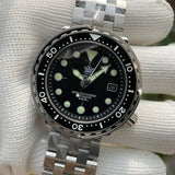 Automatic Dive Stainless Steel 300m Water Resistant Ceramic Bezel Sport Tuna Watch