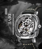 New Luxury Authentic Brand Carved Watches - Fully Automatic Hollowed Fashion Mechanical Watches - The Jewellery Supermarket