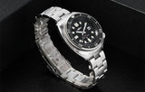 200M Waterproof 2115 Movement Ceramic Bezel Sapphire Crystal Luminous Diver Watch