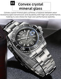 Fashion Quartz Coated 200m Waterproof Diver Watch BGW9 Super Luminous Stainless Mens Wristwatch.