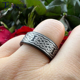 Laser Engraved Pipe Cut Brushed Finish 6MM 8MM Tungsten Wedding Men Women Rings