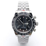 New VK63 Automatic Movement Steel Quartz 20bar Waterproof Diving Men's Watch