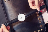 Best Price Top Brand Elegant Japan Quartz Movement Fashion Leather Strap Ladies Waterproof Wristwatches