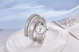 Luxury Fashion Ladies Snake Elegant Bracelet Watch Creative Personality Women's  Quartz Watch - Ideal  Gift