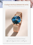 Top Brand Elegant Rose Gold Mesh Strap Classic Dual Calendar Quartz Watches for Women, Watches to suit every occasion