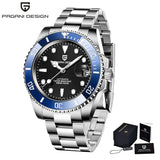 Top Brand Fashion Men's Sports Automatic Mechanical Watch - NH35 Stainless Steel Sapphire Waterproof Wristwatch