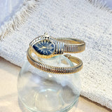 Fashion Selection Snake-Shape Elastic Bracelet Creative Quartz Watch