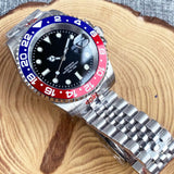 Stainless Steel Dive Automatic Sapphire Crystal Rotating Bezel Luminous Mechanical Watch