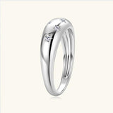Awesome GRA Certified Round Moissanite Diamonds Rings for Women Silver Engagement Wedding Party Star Fine Jewellery